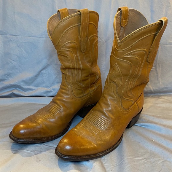 Tecovas Other - Tecovas Mens Cowboy Boots Tan Leather Western Style Handmade Size 12 D